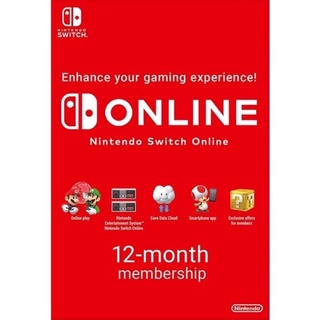 Nintendo Switch Online Subcriptions Membership + Expansion Pack DLC 12Months NSO + DLC 365days