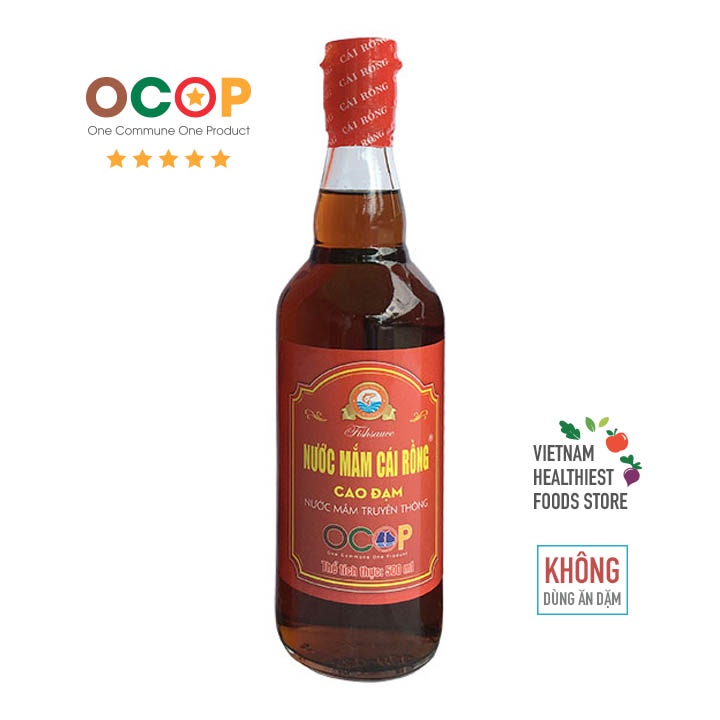 Traditional Fish Sauce: Dragon Cai Fish Sauce 30N Natural Protein ...