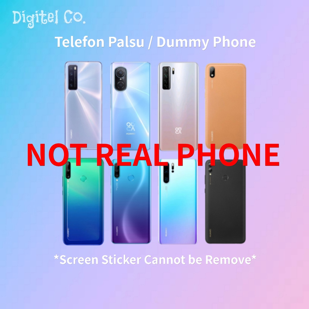 (Telefon Palsu/Fake) HUAWEI Display Dummy Phone NonWorking Display