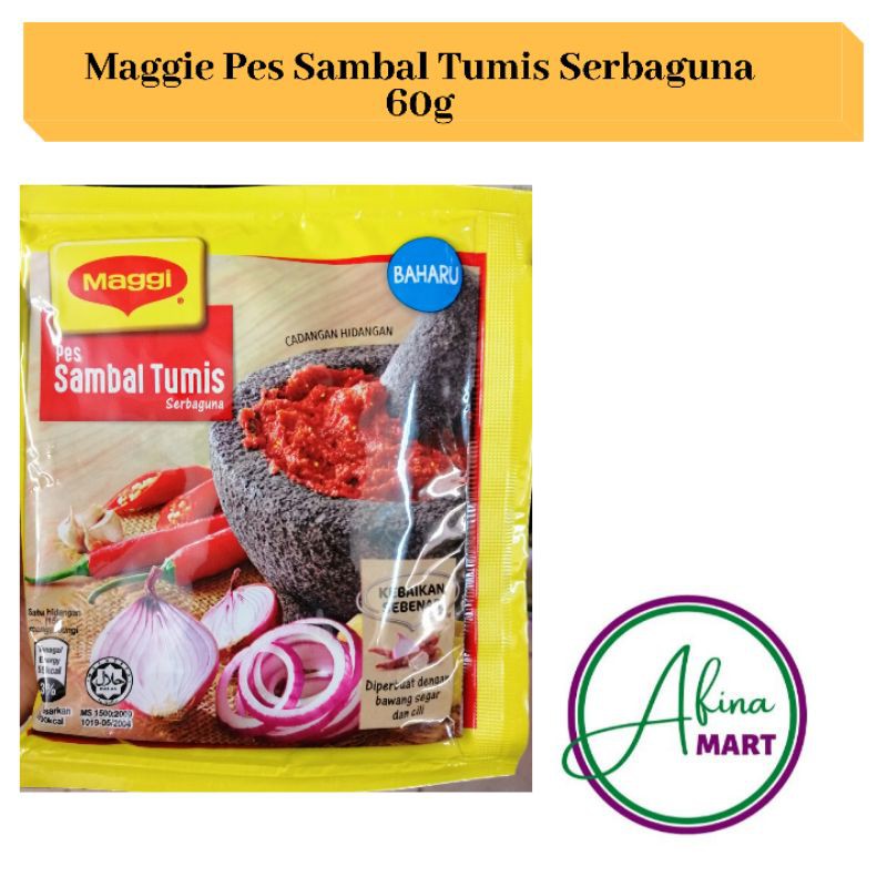 Maggie Pes Sambal Tumis Serbaguna 60g Shopee Malaysia