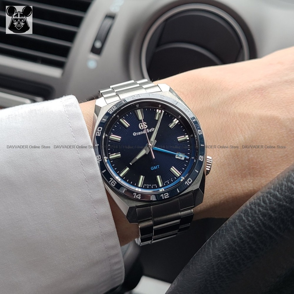 Grand Seiko SBGN021 Men's Analog Watch Sport Collection GMT Date Quartz SS  Bracelet Black Blue *Original | Shopee Malaysia