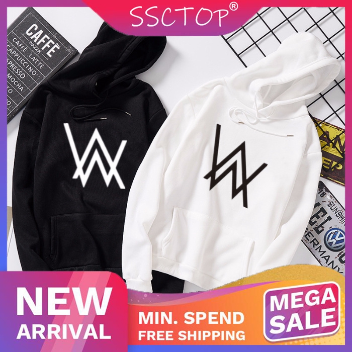 alan walker hoodie shopee