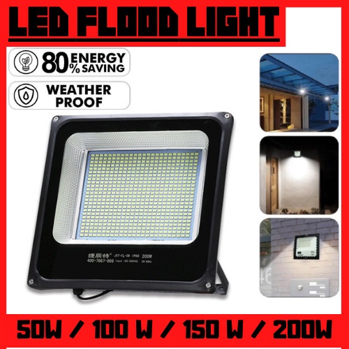 LED Flood Light 10W 20W 30W 50W 100W IP66 Floodlight Waterproof Outdoor ...