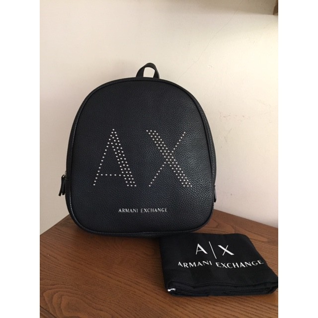 armani exchange backpack women's