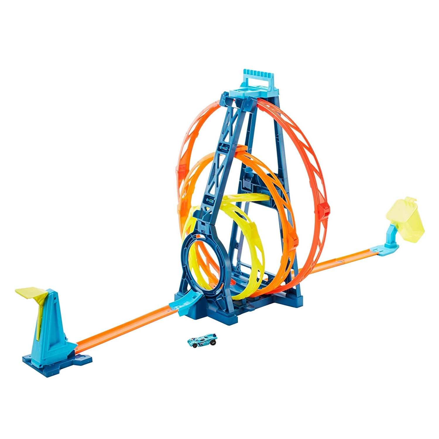 hot wheels loop track builder