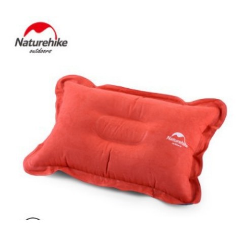Naturehike Portable Suede Anti-Slip Comfortable Travel Outdoor Office Sleep Inflatable Blow Up Pillow Cushion 