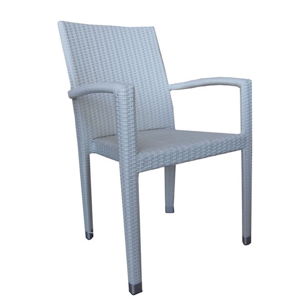 CONSTRUCTED FROM SYNTHETIC RATTAN,IT'S COMFORTABLE,LIGHTWEIGHT AND EASY TO CLEAN PANAMA ARM CHAIR