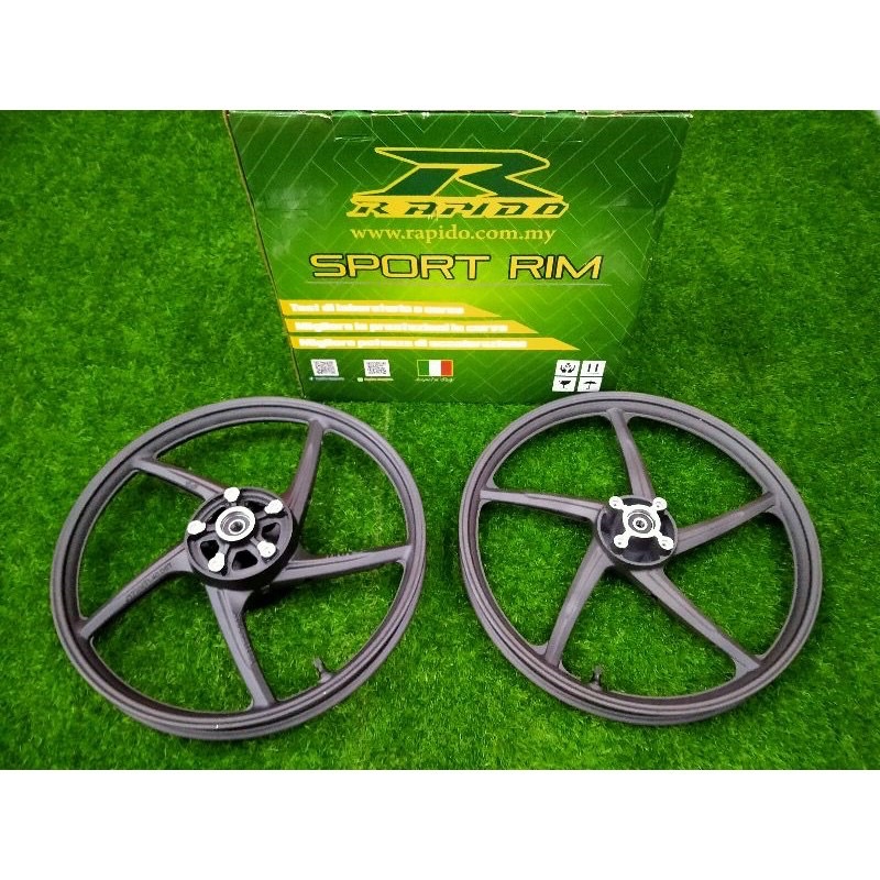 YAMAHA Y15ZR SPORT RIM RAPIDO 140140x17 (depan 4 lubang ) Shopee Malaysia