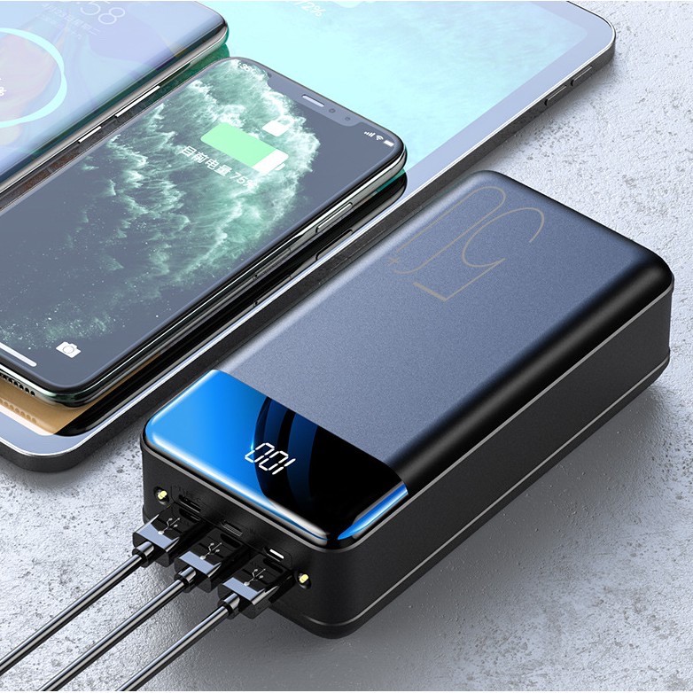 Powerbank Original 50000mAh Fast Charging Powerbank Digital Display 3