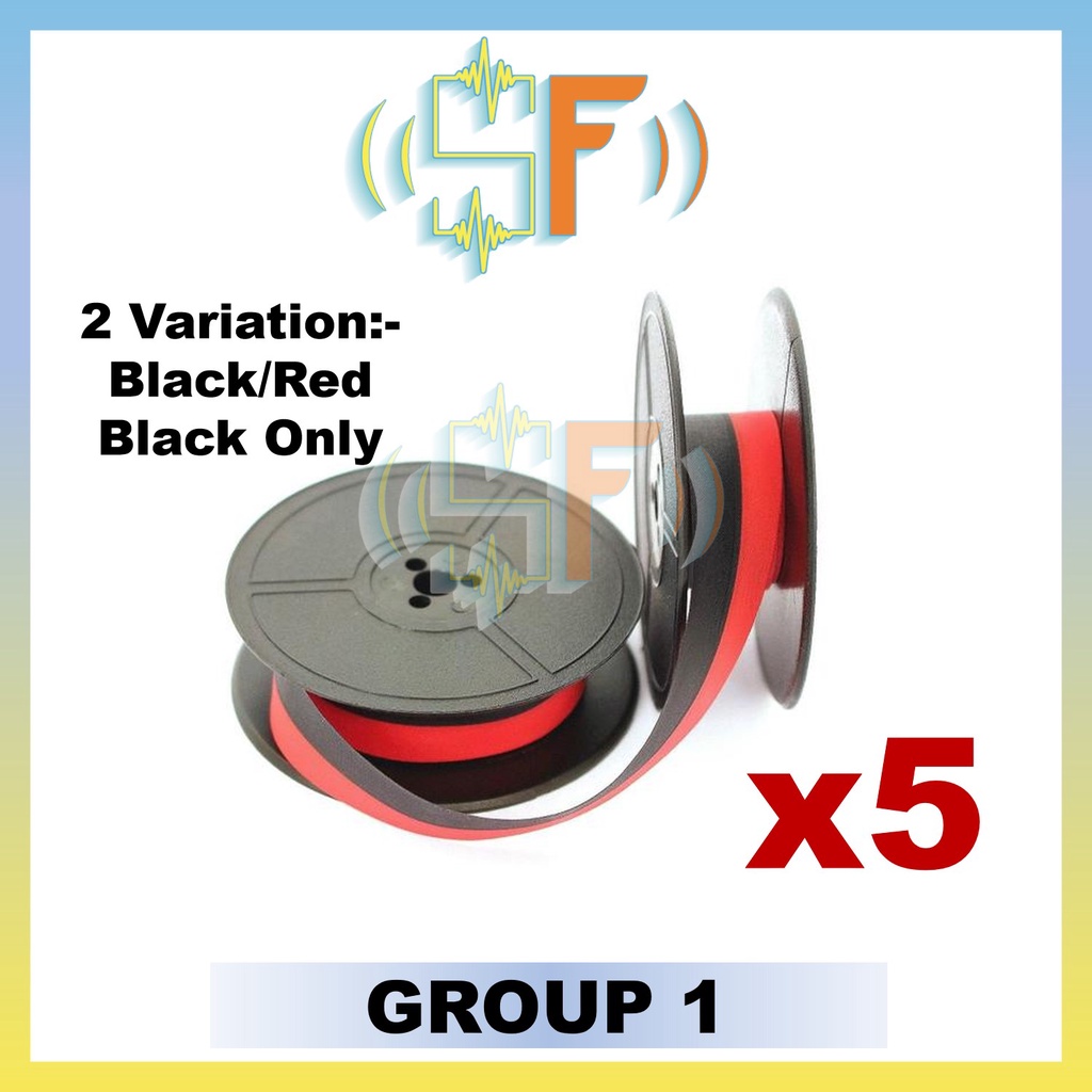 Lot De 2 Rubans Encreurs De 10 M Pour Machine à écrire DIN