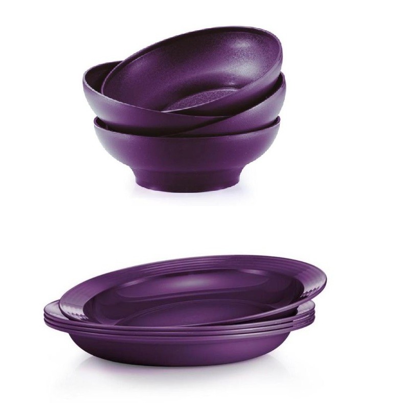 Tupperware Purple Royale Serveware 