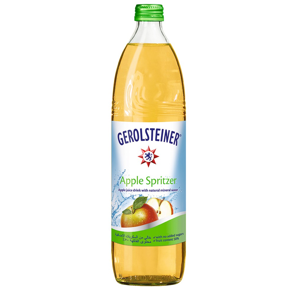 GEROLSTEINER Germany Apple Sparkling Mineral Water 750ml | Shopee Malaysia