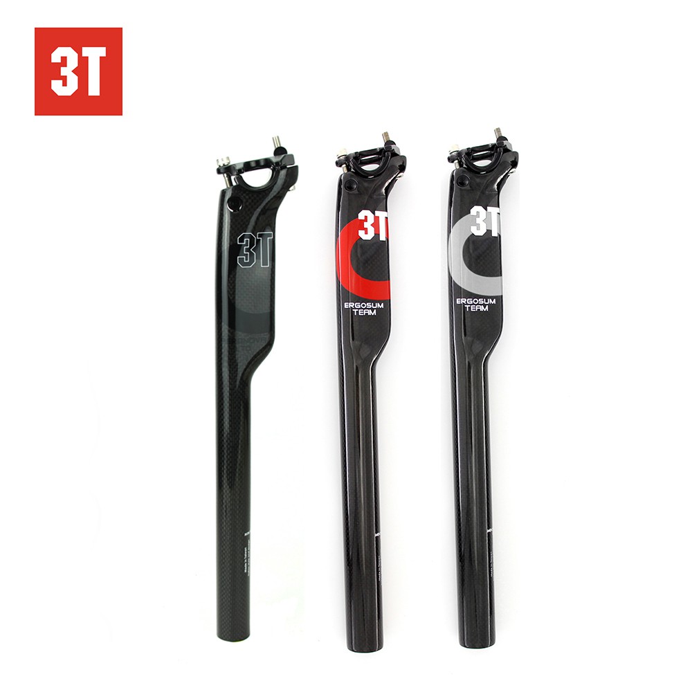 3T Super Strong Full Carbon Fiber+Alloy Cover Seatpost Mountain Bike Seatpost MTB/Road Bicycle Parts 27.2/30.8/31.6