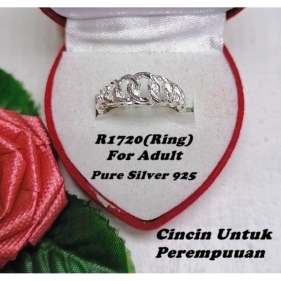 Genuine SILVER 925 Rings (Cincin Untuk Perempuuan) | Shopee Malaysia