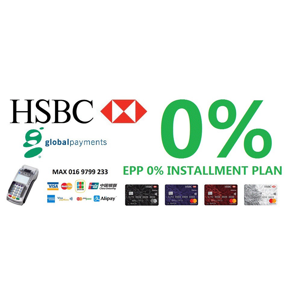 Hsbc Bank Merchant Credit Card Machine Epp 0 Installment Plan Shopee Malaysia