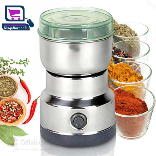 Electric Stainless Steel Spice Coffee Bean Grinder Home Grinding Milling Machine Dry Grinder Blender