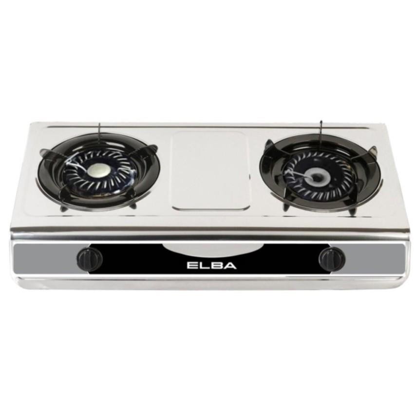Elba 2 Burner Gas StoveStainless Steel ELBA EGS F7112(SS) Shopee Malaysia