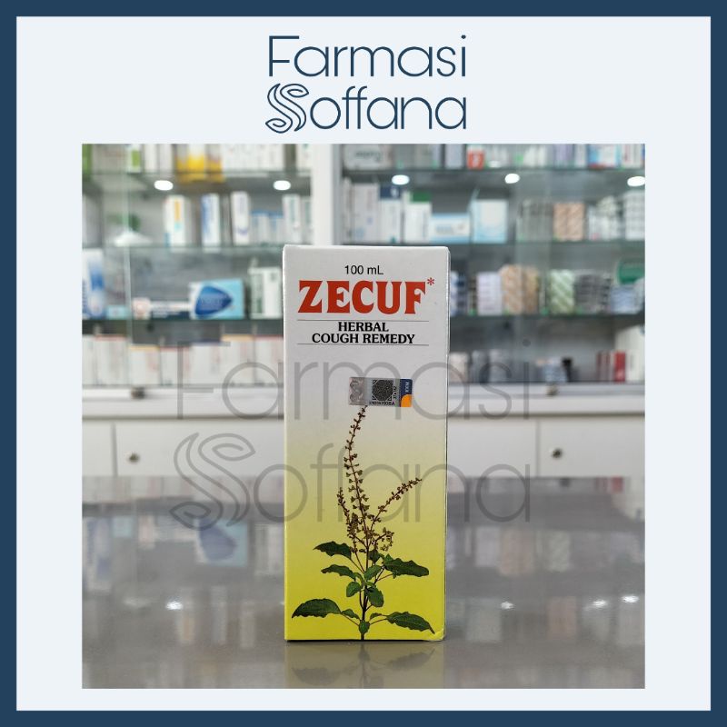 ZECUF Herbal Cough Syrup 100ml Shopee Malaysia