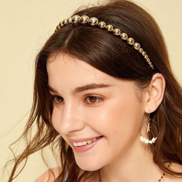 Creative pearl retro headband JBA040 (4D3)