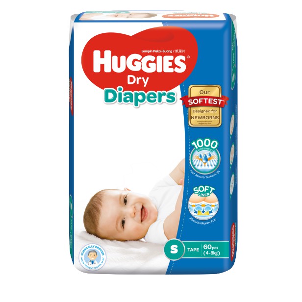huggies 60 pack
