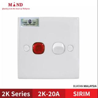 Heater Switch Mind 2k Series 1 Gang 20a Double Pole Water Heater Air Cond Switch With Neon Shopee Malaysia