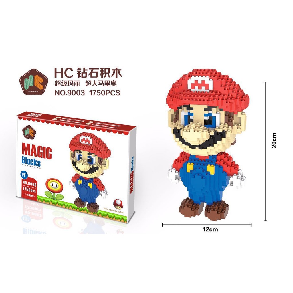 super mario nanoblocks