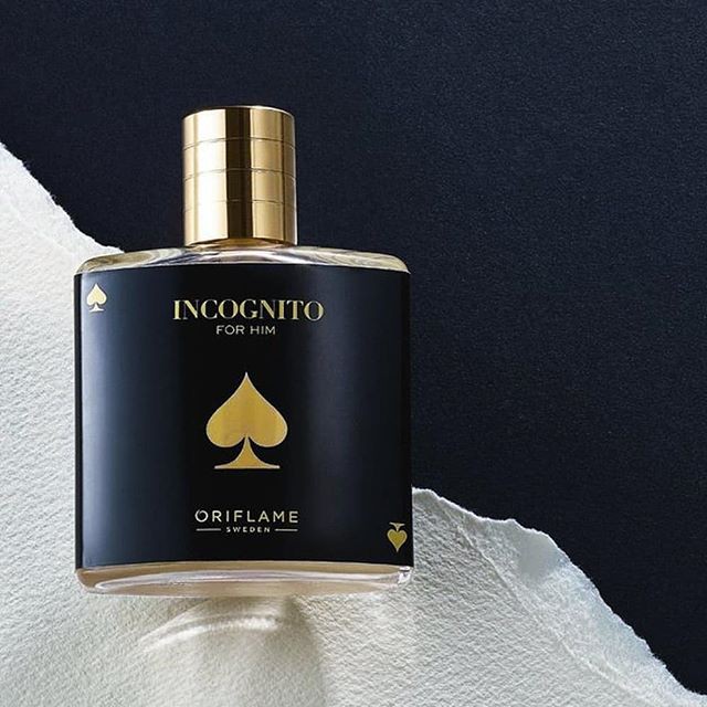 parfum incognito for him oriflame