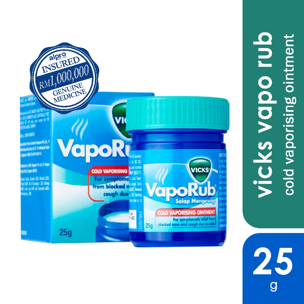 VICKS Vaporub (25g/50g) Shopee Malaysia