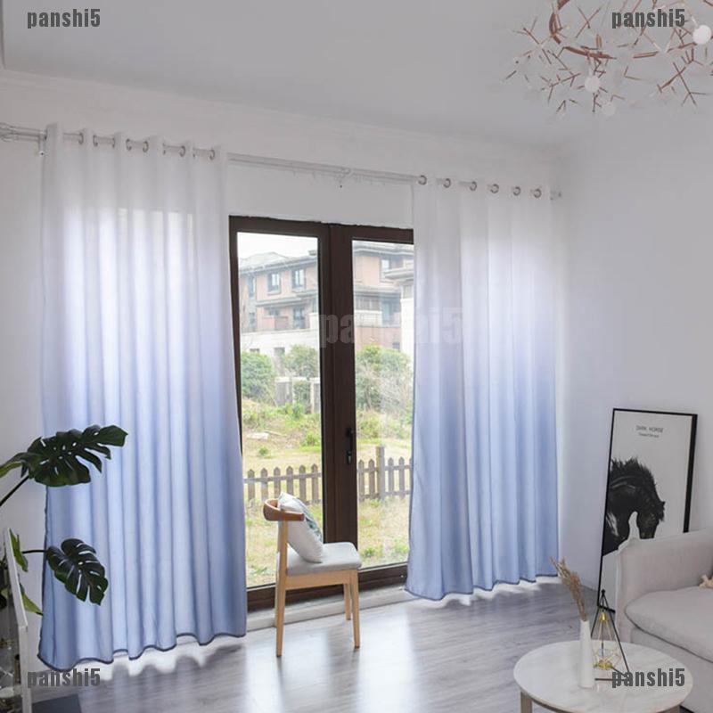 Ps Faux Linen Sheer Curtains Grommet Semi Sheer Curtains Bedroom Living Room Fg