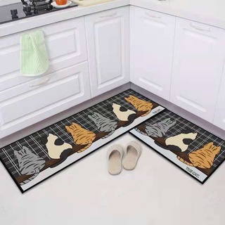 Kitchen Mat Oil Proof Alas Kaki Dapur Velvet 2pcs Alas Kaki Dapur Lapik Kaki Bilik Air Karpet Kaki Dapur Kapet Dapur An Shopee Malaysia
