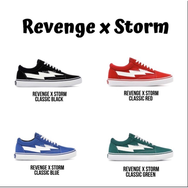 revenge x storm shoes