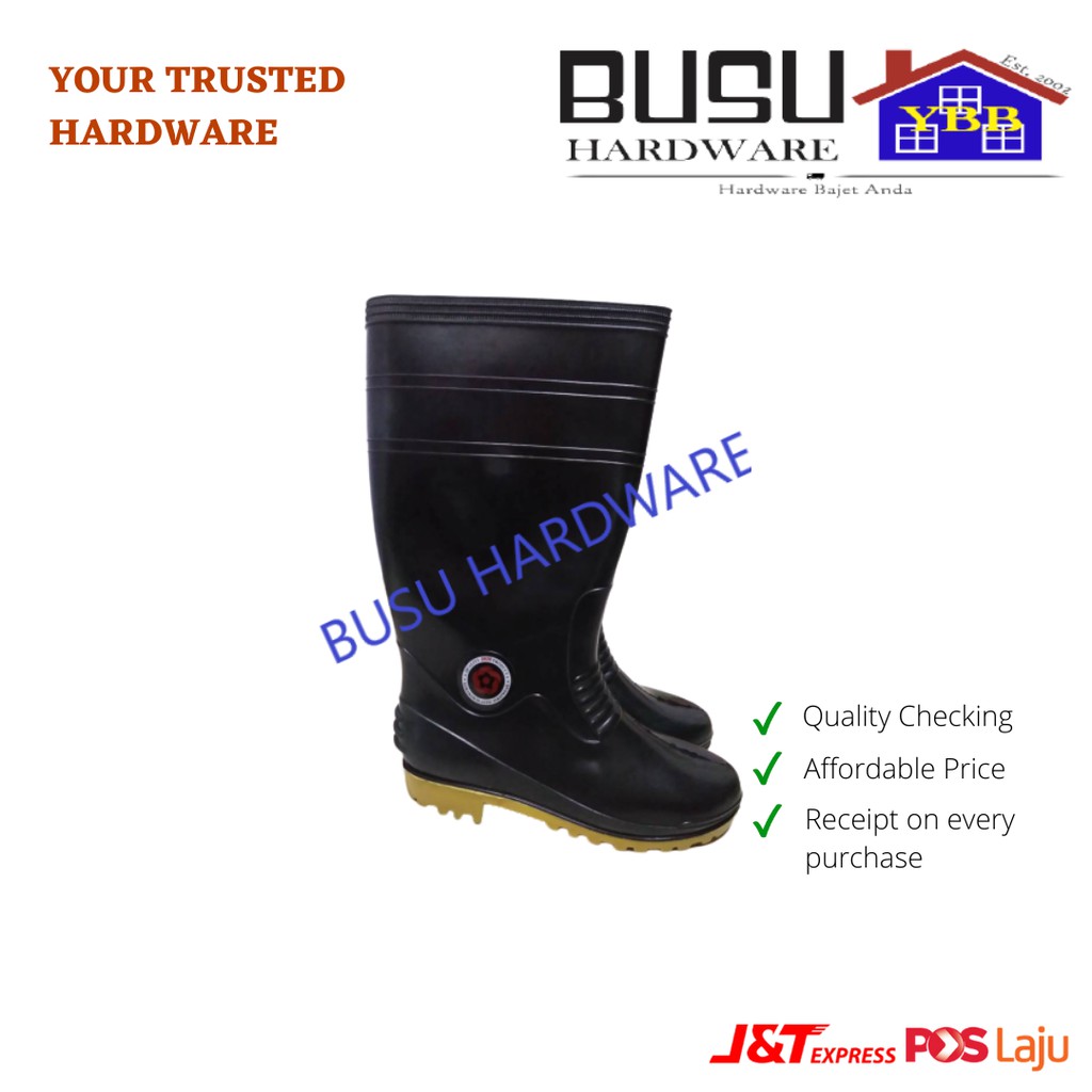 Kasut Kebun Getah Panjang Kasut Kebun Anti Slip Rain Boot Shopee Malaysia