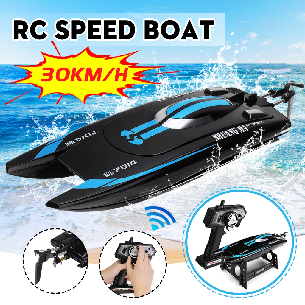 High Speed 2.4G Remote Control RC Racing Boat With Cooling Water System