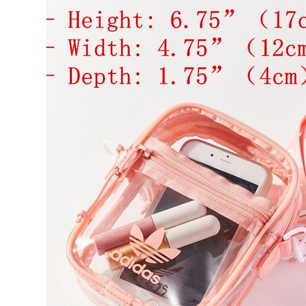 adidas originals clear festival crossbody