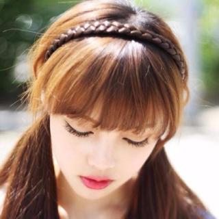 Korean twist braid headband, ladies hair braid, hand-woven non-slip headband