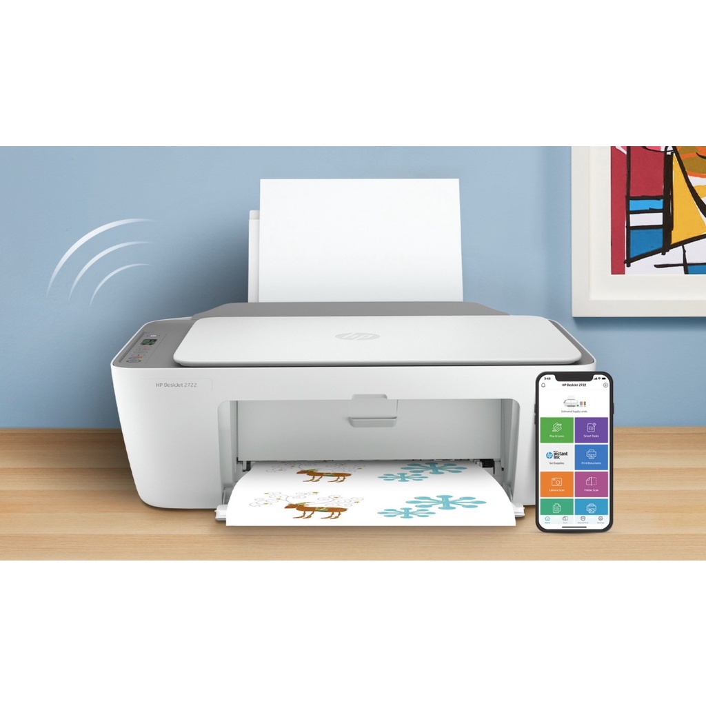 HP DeskJet 2722 / 2777 Wifi AllinOne Printer (Print,Copy,Scan