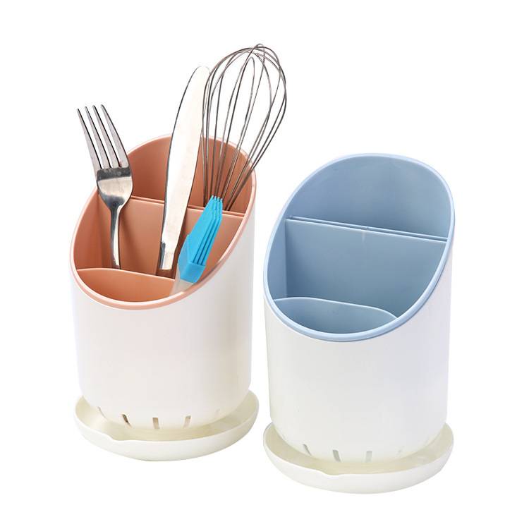 Cutlery Drainer Holder Kitchen Utensils Drying Rack Tableware Knife Spoon Fork ChopStick Container