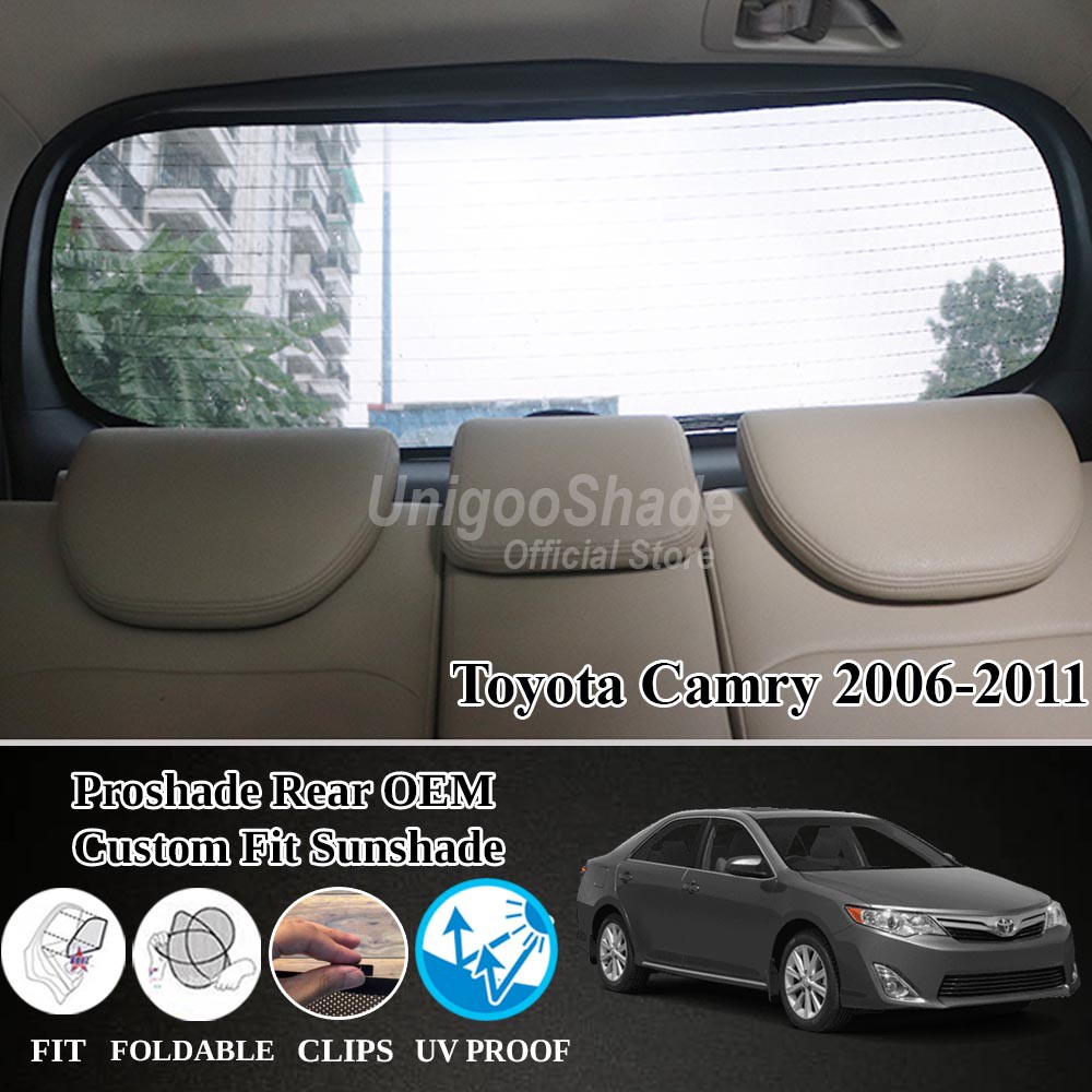 toyota camry rear window shade