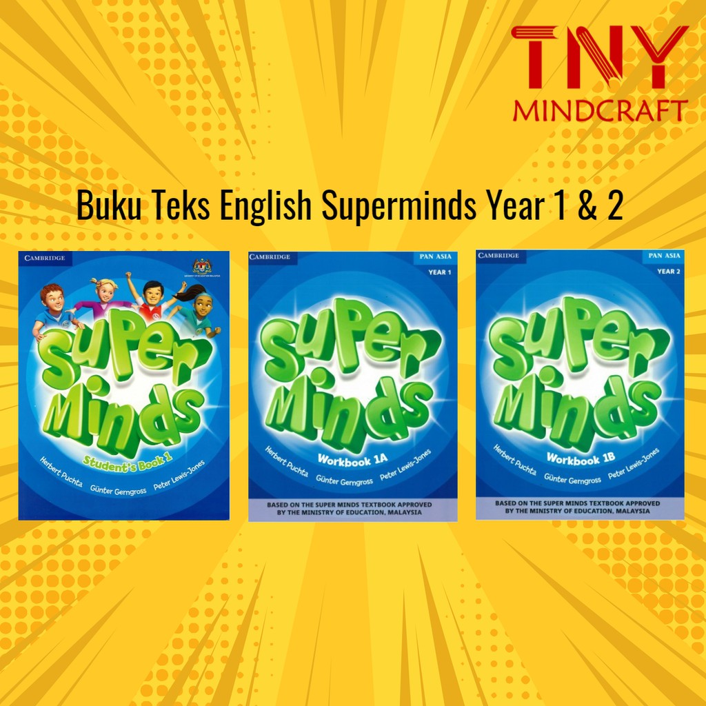 Buku Teks English Tahun 2 Supermind / Buku teks bm tahun 2 kssr.