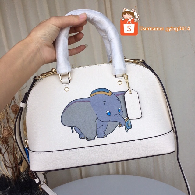 dumbo purse coach