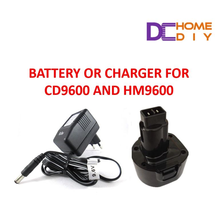 CD9600 HM9600 9.6V CORDLSS DRILL DRIVER BATTERY CHARGER PS120 41912286