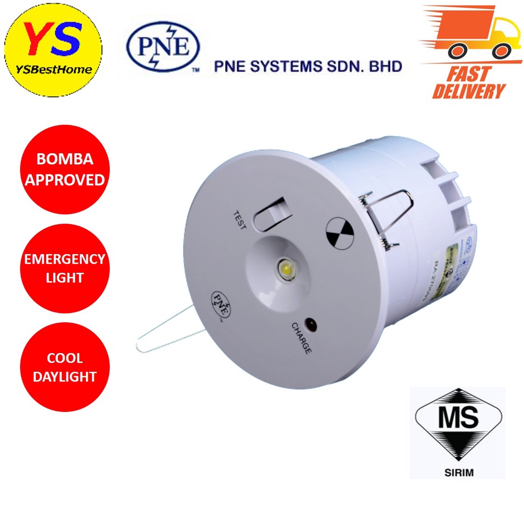 PNE PTH311 Self_Contained LED UFO Ceiling Emergency Light (Bomba