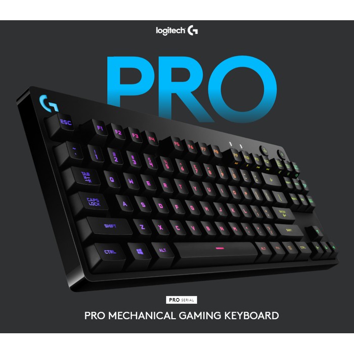 Как настроить logitech g pro клавиатура