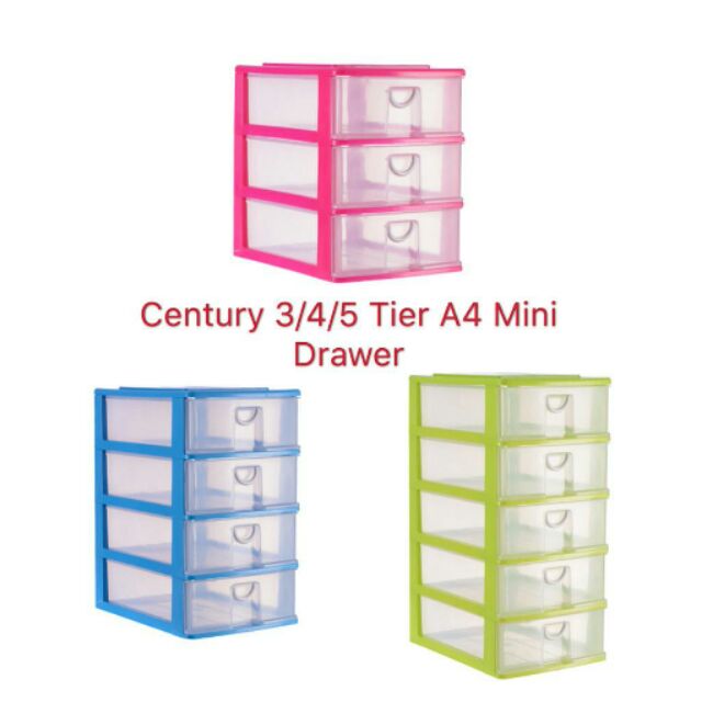 Century 3 4 5 Tier A4 Drawer 6130 6140 6150 Shopee Malaysia