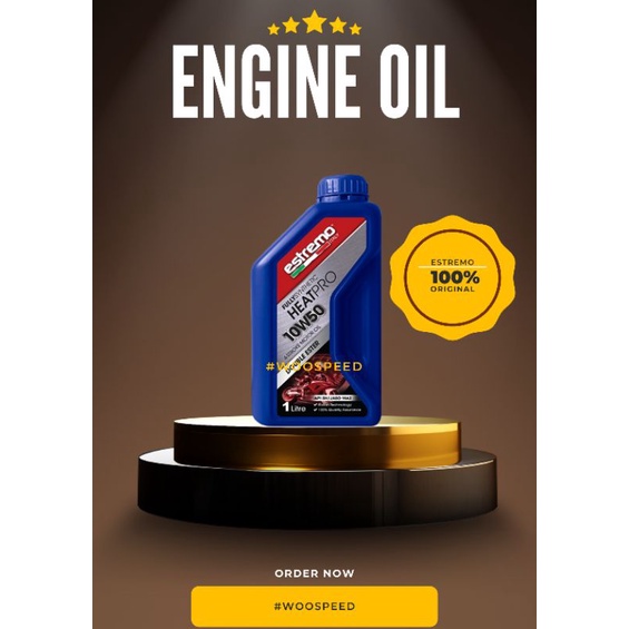 100 Original oil Estremo 4t 10W50 made in italy Shopee Malaysia