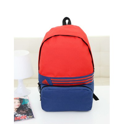 blue and orange adidas backpack