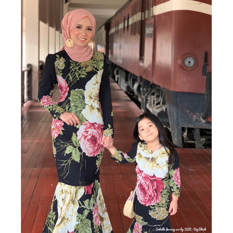 Exclusive Sabella  Kurung  Moden  Baju  Kurung  Sedondon 