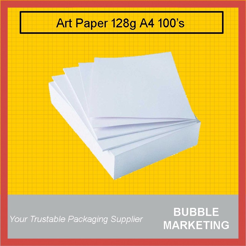 A4 128gsm Art Paper Supplier Supply Supplies Service Paper And Card Products 纸类 Art Paper