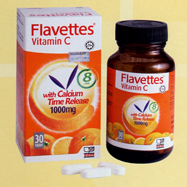 Kebaikan Flavettes Vitamin C Vital