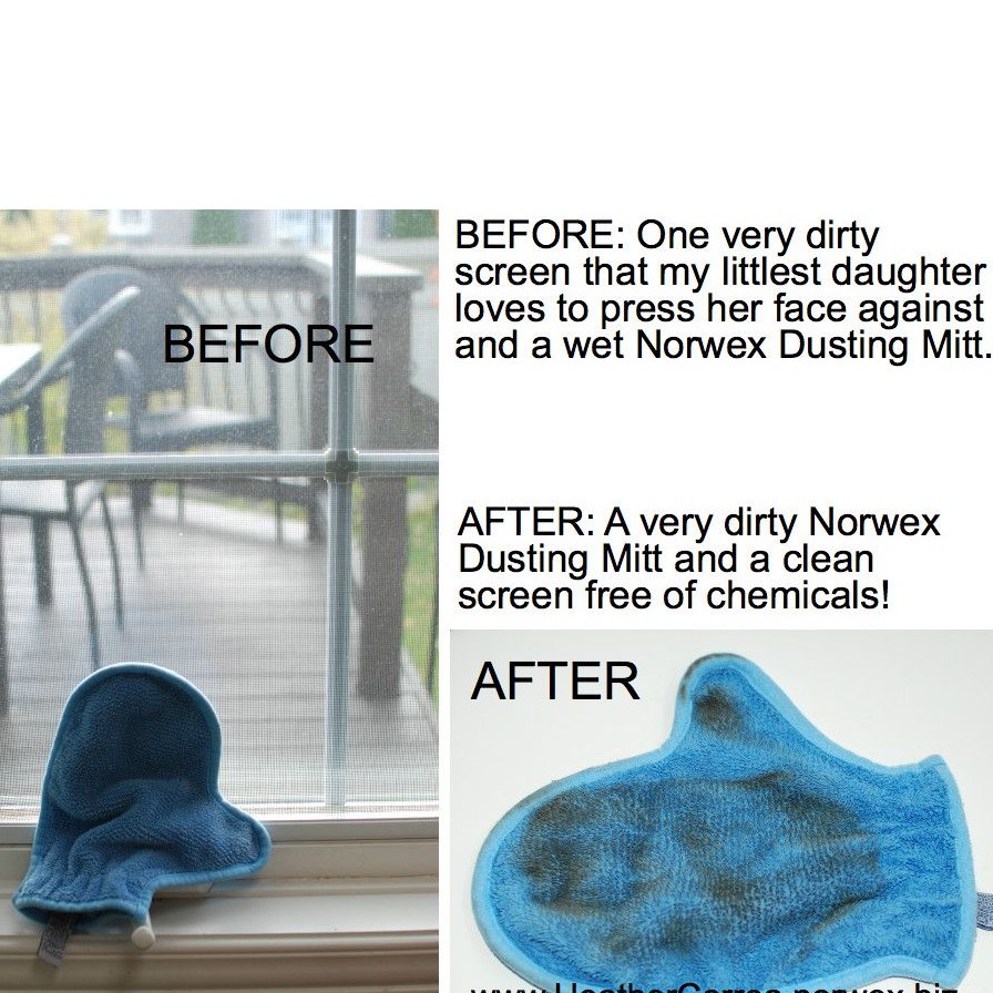 Cleaning Towels Cloths Norwex Blue Dust Mitt For Statically Charged Dusting Quality Microfibre Home Garden